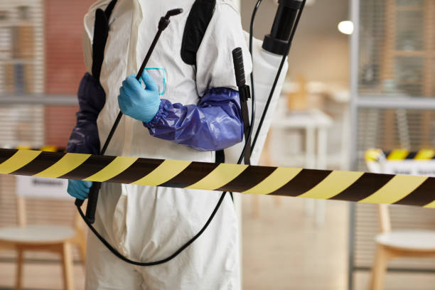 Professional Blood Cleanup technician working in Monterey, CA
